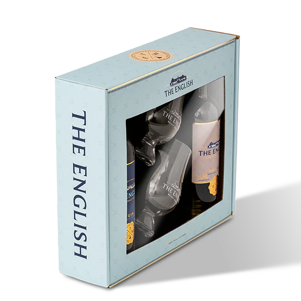 The English Gift Set Original, Smokey & 2 Glasses - Image 3