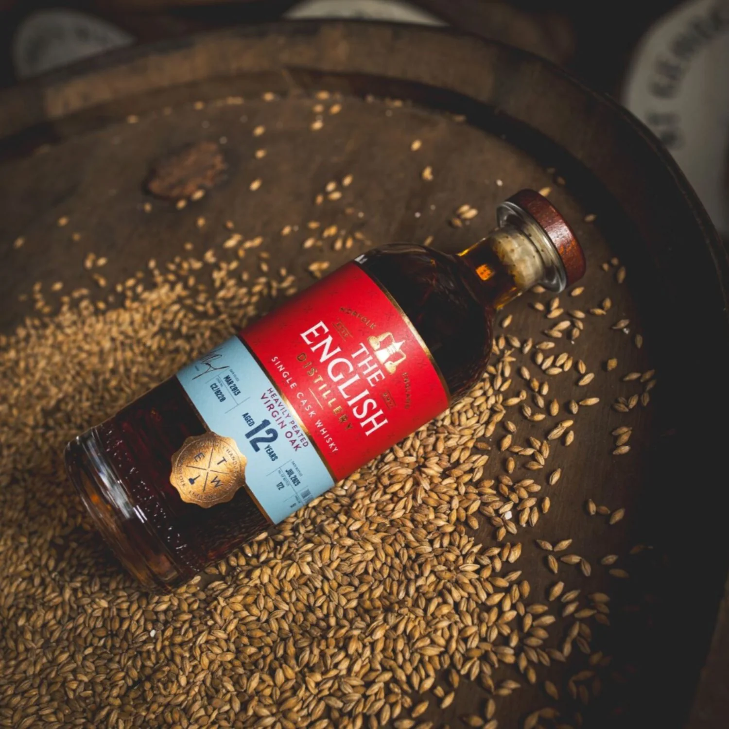 The English Single Cask Heavily Smoked Virgin Oak - Image 4