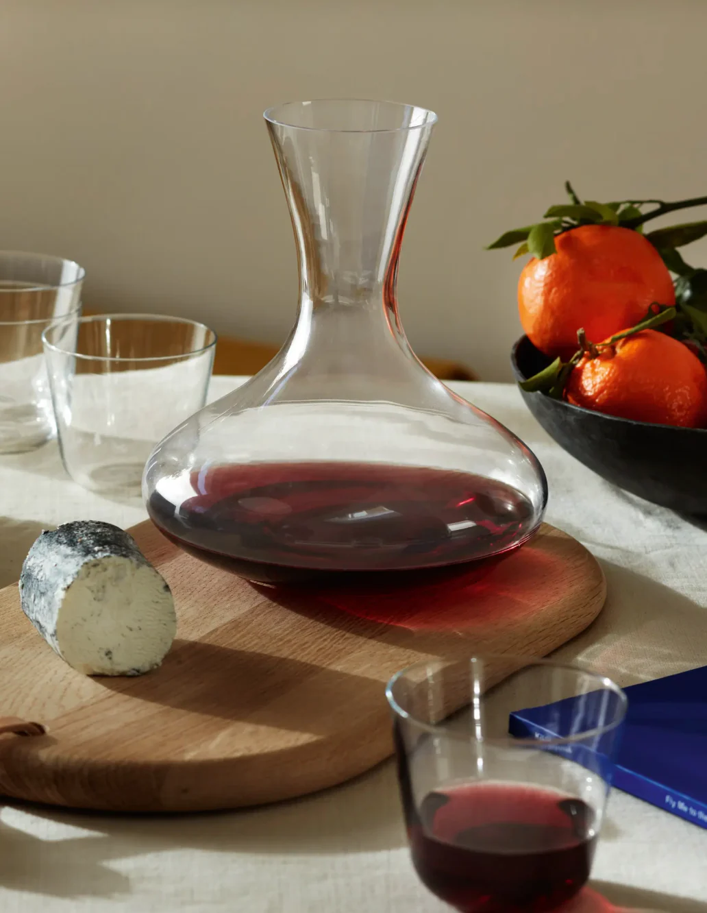 LSA Wine Carafe & Oak Cheese Board - Image 3